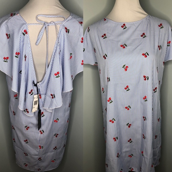 Buffalo Dress with Cherries - Picture 1 of 6